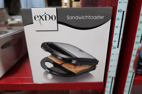 2 stk. Exido sandwich-maker sort