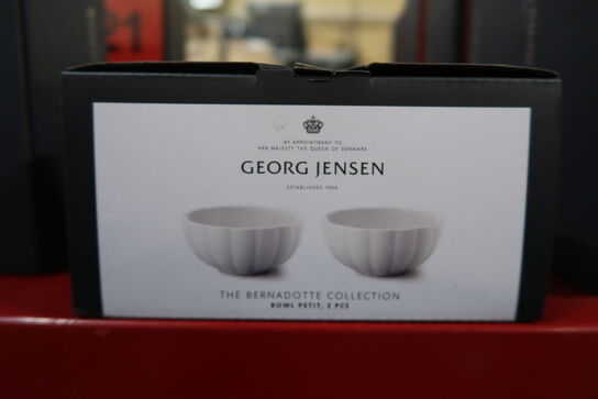 2 pk. Georg Jensen Bernadotte skål lille 2 stk.