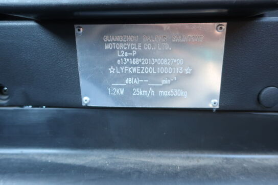 Knallert LINDEBJERG Z1 (Læs beskrivelse)