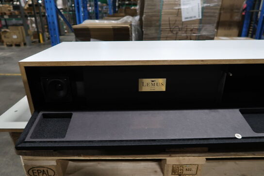 Soundbar/Lydmøbel LEMUS Piano V2 - Polar White