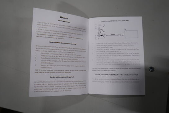 Soundbar/Lydmøbel LEMUS Piano V2 - Polar White