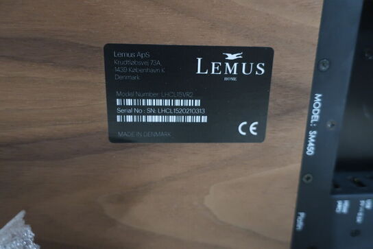 Soundbar/Lydmøbel LEMUS Home Classic 1500 American Walnut