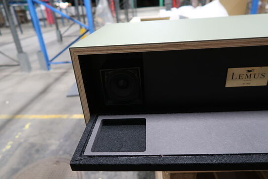 Soundbar/Lydmøbel LEMUS Piano V2 - Olive Green