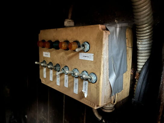 Bundgarnsjolle, Faxe Ladeplads, lærk på eg