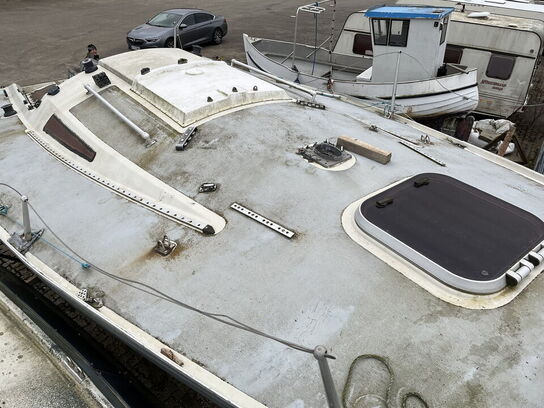 26 fod sejlbåd, glasfiber