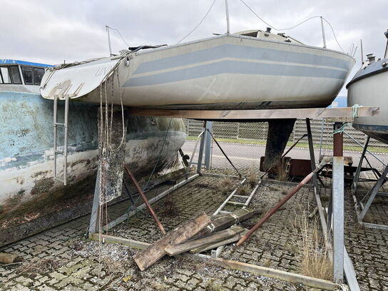 26 fod sejlbåd, glasfiber