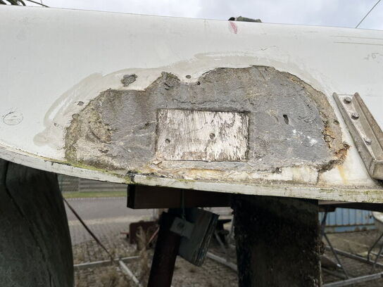 26 fod sejlbåd, glasfiber