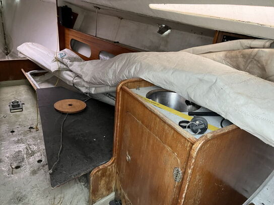 26 fod sejlbåd, glasfiber