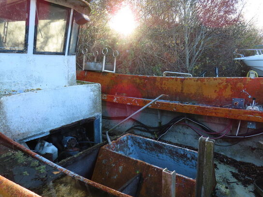 23 fod fiskefartøj, BLOMQUIST, glasfiber