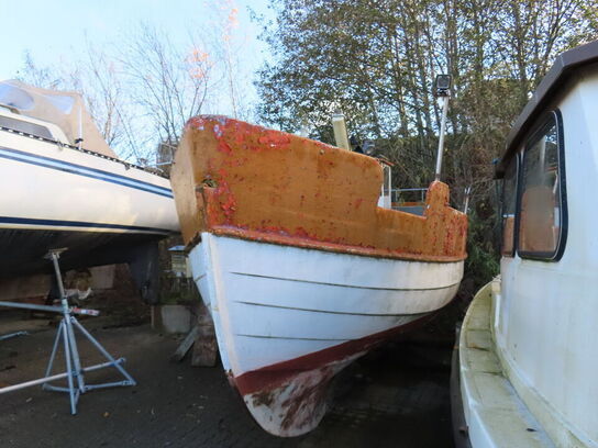 23 fod fiskefartøj, BLOMQUIST, glasfiber