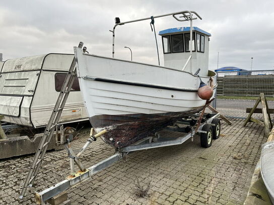 18 fod damjolle, Fåborg, glasfiber