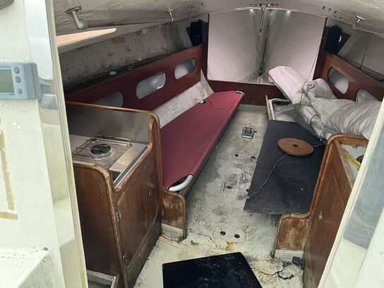 26 fod sejlbåd, glasfiber