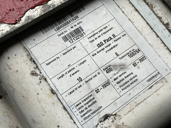 2 stk. redningsflåder, VIKING, til 4 pers.