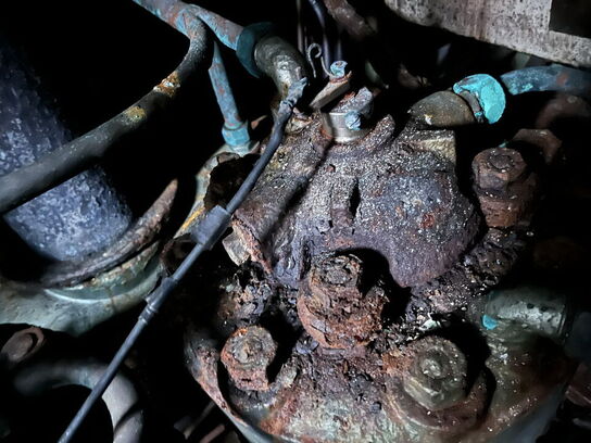 35 fod tidl. fiskefartøj/lystfartøj, ep på eg, 1965, mahogni styrehus