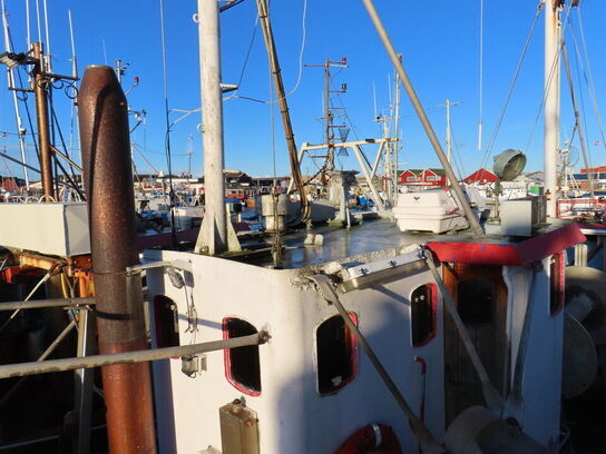 43 fod trawler/fiskefartøj, eg på eg årgang 1966