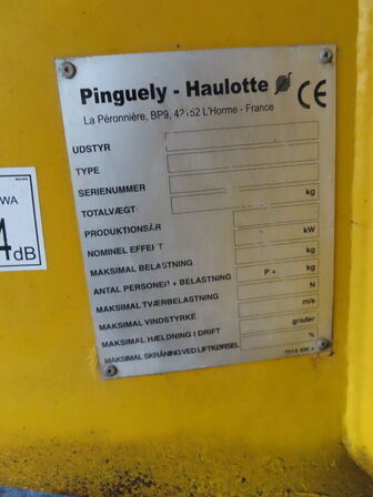 Teleskop bomlift, HAULOTTE H16 TPX