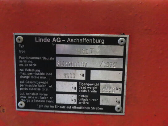 Gastruck, LINDE H35T