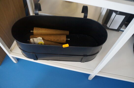 Dueslag, hylde, m.v.