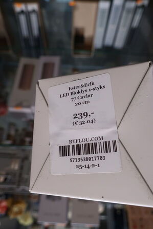 2 stk. LED Lys ESTER & ERIK