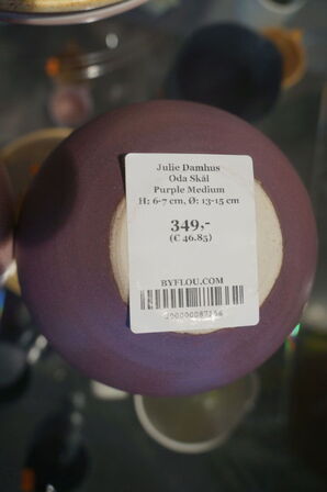 2 stk. Skåle & 2 stk. Tallerkener JULIE DAMHUS ODA & TOTO