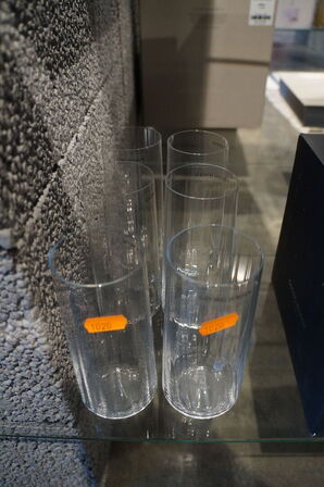 6 stk. Glas HAY ANGLE GLASS MEDIUM