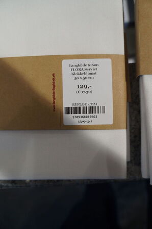  Fødselsdagsservietter LANGKILDE & SØN