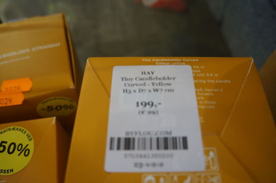 2 stk. Lysestager HAY TINY