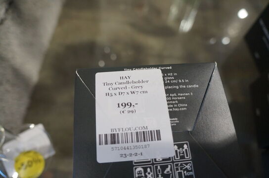 2 stk. Lysestager HAY TINY