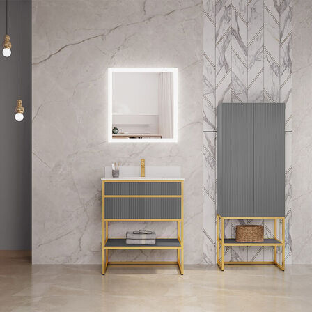 Baderumsmøbel, Angels Grey, 75