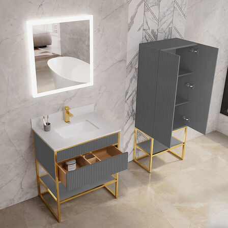 Baderumsmøbel, Angels Grey, 75