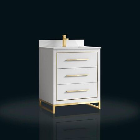 Baderumsmøbel, Colombia, White, 80