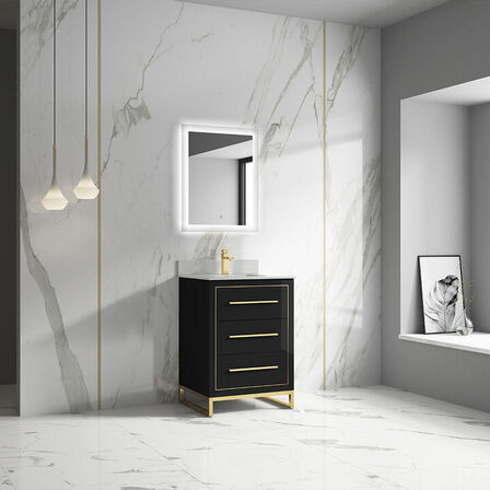 Baderumsmøbel, Colombia, Black, 60