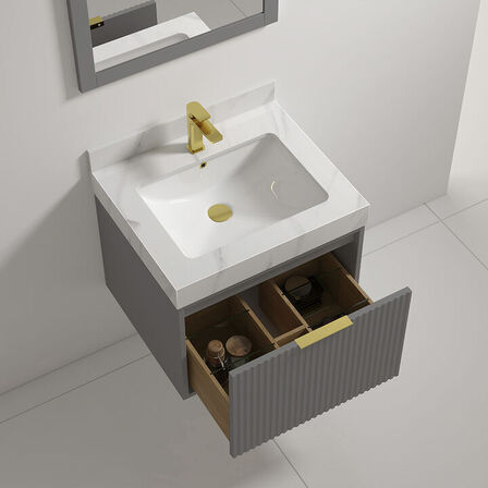 Baderumsmøbel, Auburn, Grey, 60