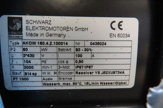 Motor SCHWARZ AKOW 160.4.2.100014