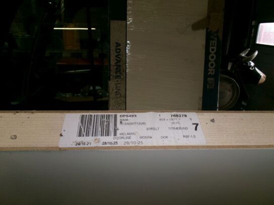 3 stk. indvendige døre