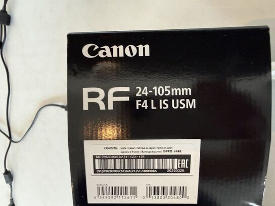 Kameralinse CANON RF 24-105mm F4 L IS USM