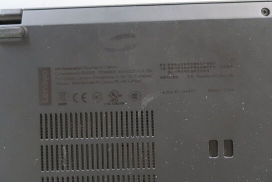 Bærbar computer LENOVO X1 Carbon 6th Gen.