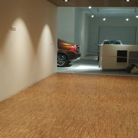 1 palle med 149,76 m2 massivt eg højkantsparket.