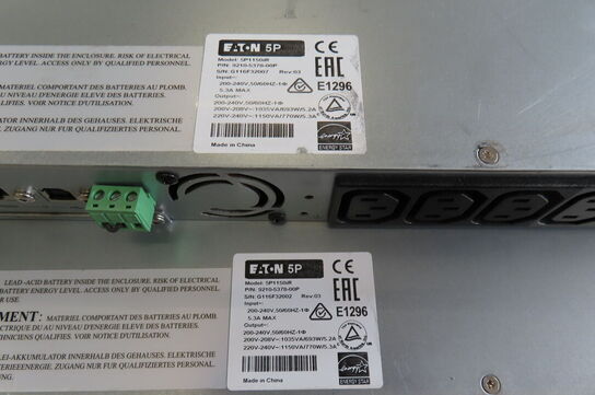 2 stk. UPS EATON 5P 1150 (FRAGT IKKE MULIG)
