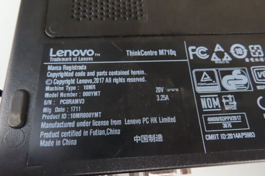 Computer LENOVO THINKCENTRE M710q