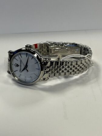Armbåndsur  MASERATI EPOCA 34 MM 3H WHITE MOP DIAL BR SS