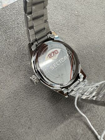 Armbåndsur SECTOR 270 30 MM 3H L.ROSE DIAL BR SS