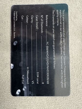 Armbåndsur FREDERIQUE CONSTANT FC-306NHD3ER2B