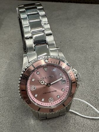 Armbåndsur SECTOR 230 36 MM 3H LIGHT ROSE DIAL SS BR