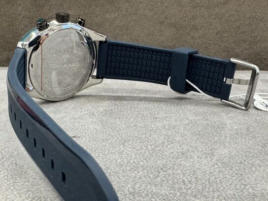 Armbåndsur  MASERATI TRAGURADO 45 MM CHR D GUN DIAL BLK+GUN PU