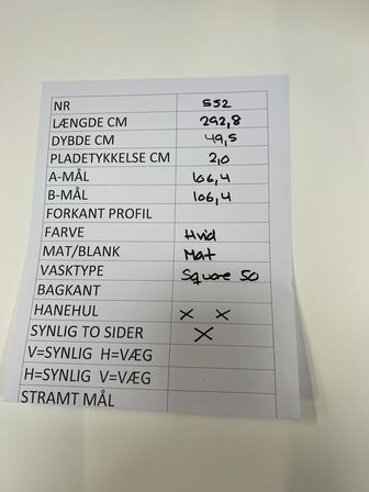 KUMA dobbelt vask