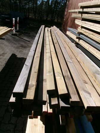 143,7 m trykimp. lægter 38x58 mm