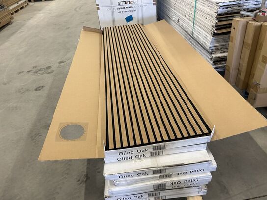 Fibrotech LIGHT Akustikpaneler OILED OAK 10stk