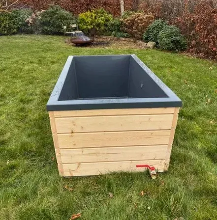 Vildmarksbad med Gasvandsvarmer