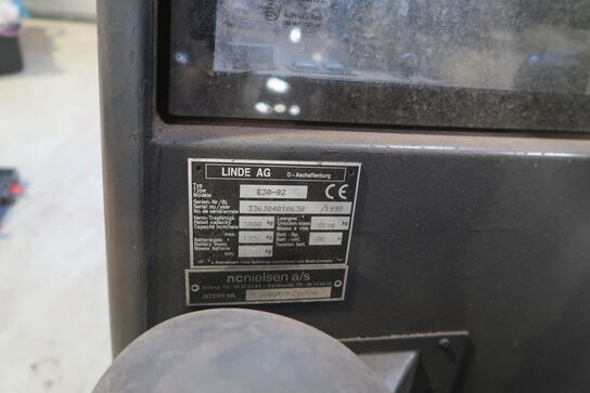 El-Gaffeltruck LINDE E30-02